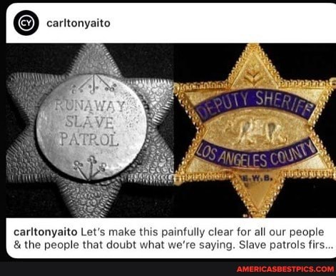carltonyaito Let's make this painfully clear for all our people the neonle that doubt what we're caving Slave natrolc fire.