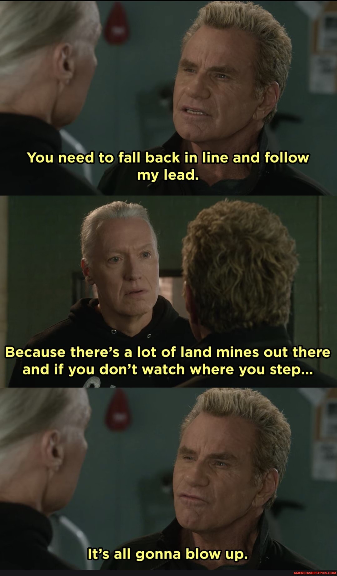 You Need To Fall Back In Line And Follow My Lead Af Because There S A Lot