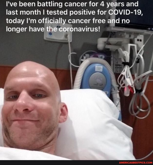 I've been battling cancer for 4 years and last month I tested positive for COVID-19, today I'm officially cancer free and no longer have the coronavirus!