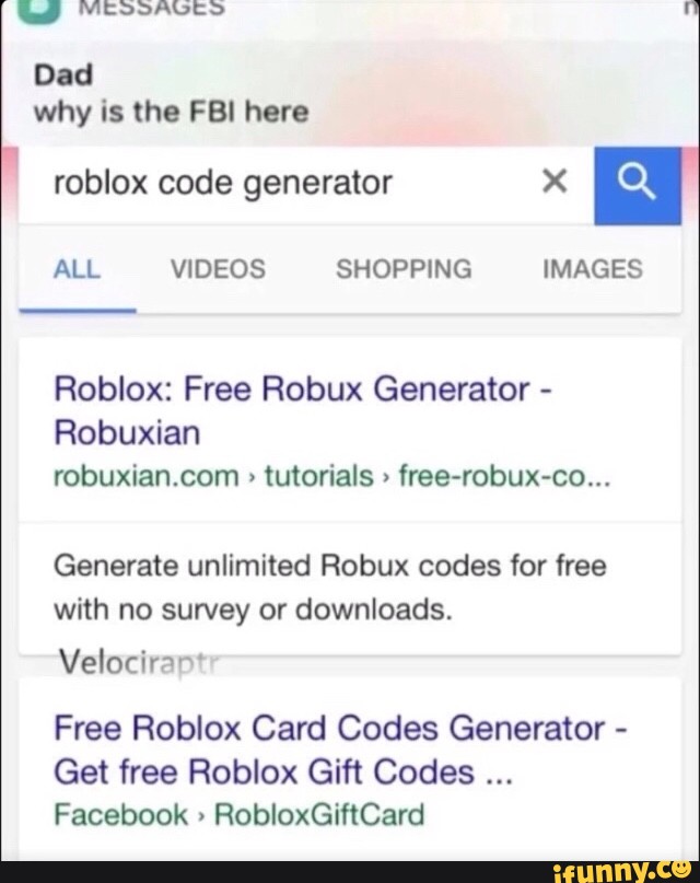 Free Roblox Code Generator No Survey