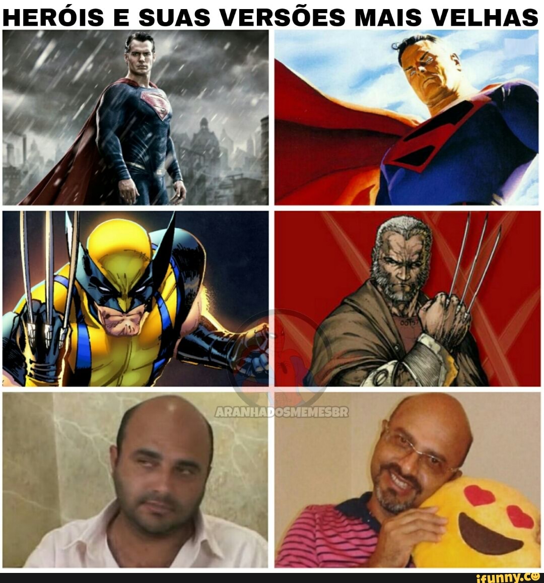 HERÓIS e a VERSOES MAIS VELHAS