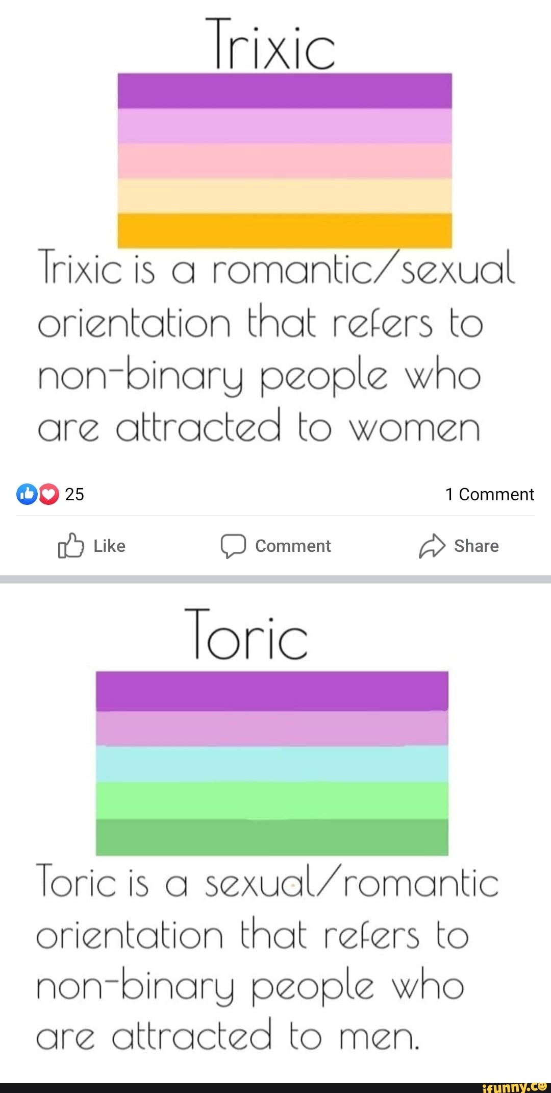 Trixic trixic is a sexual orientation that refers to non binary people