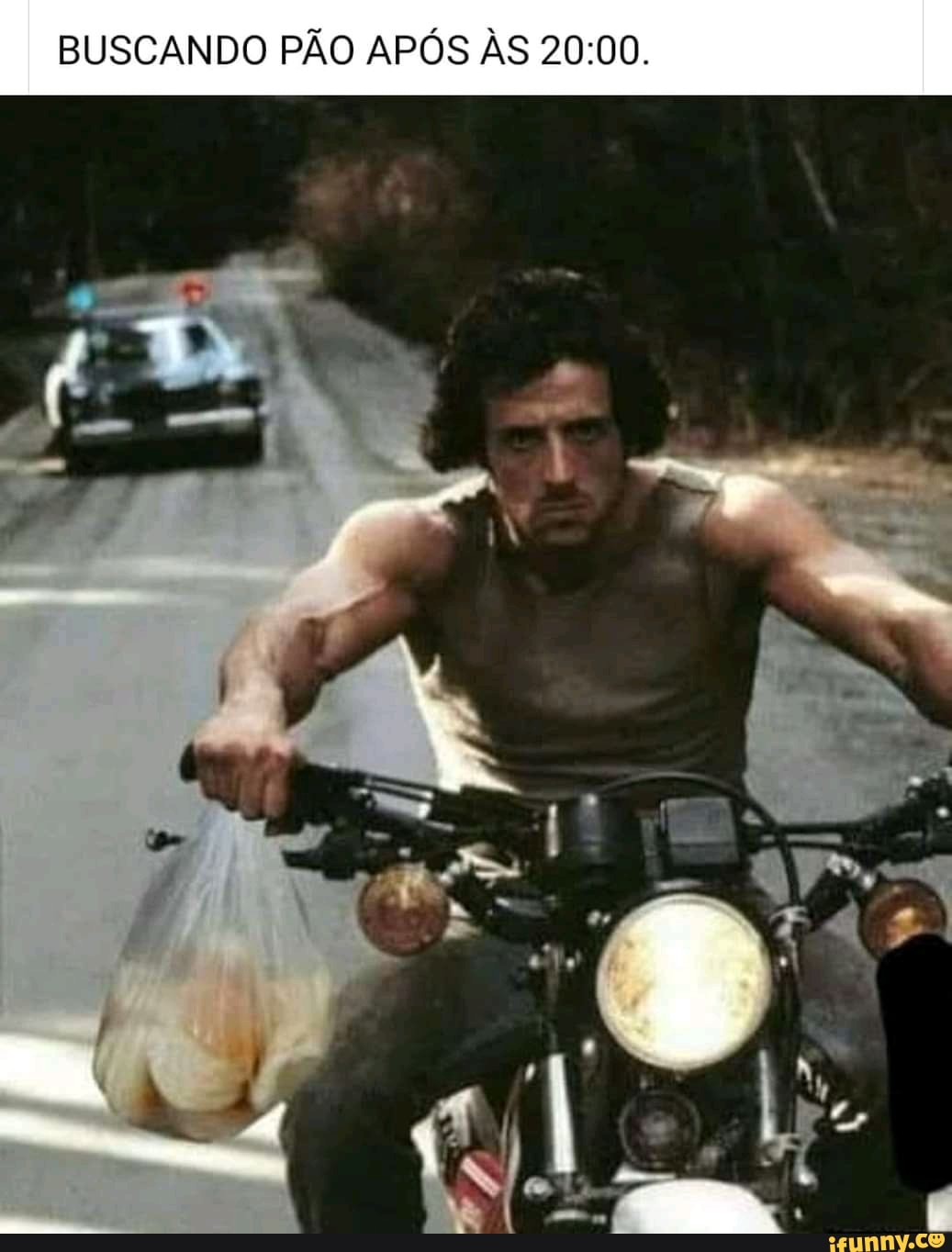BUSCANDO PÃO APÓS ÀS