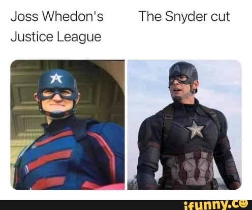 Joss Whedon's The Snyder cut Justice League - iFunny Brazil