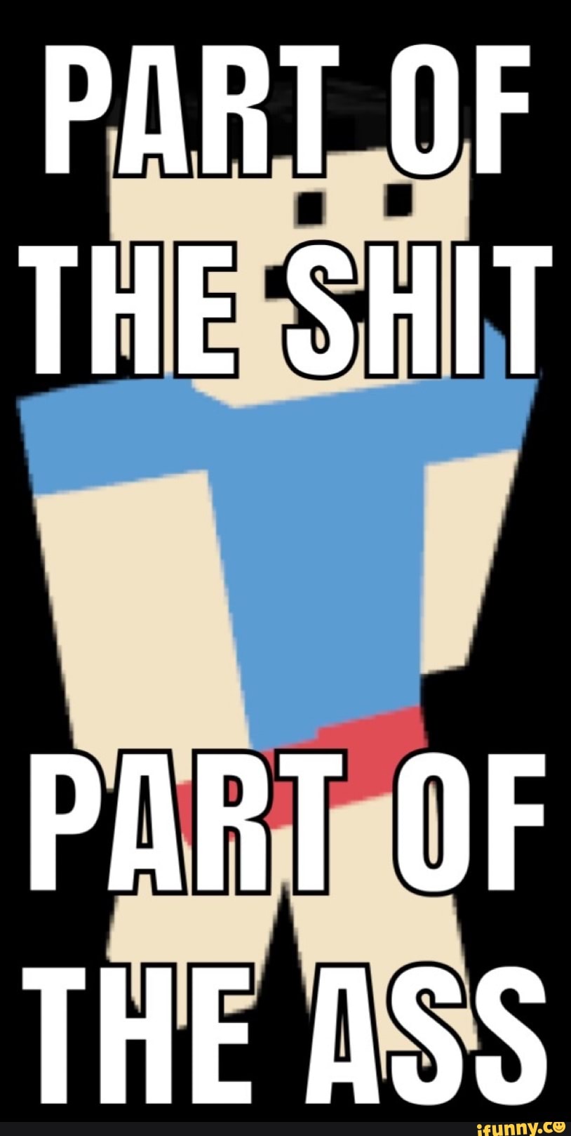 PART OF THE SHIT
PART OF THE ASS