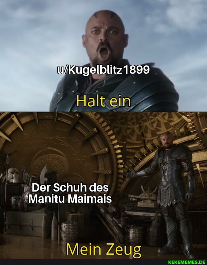 WKugelblitz1899
Der Schuh des
"Manitu Maimais
Mein
