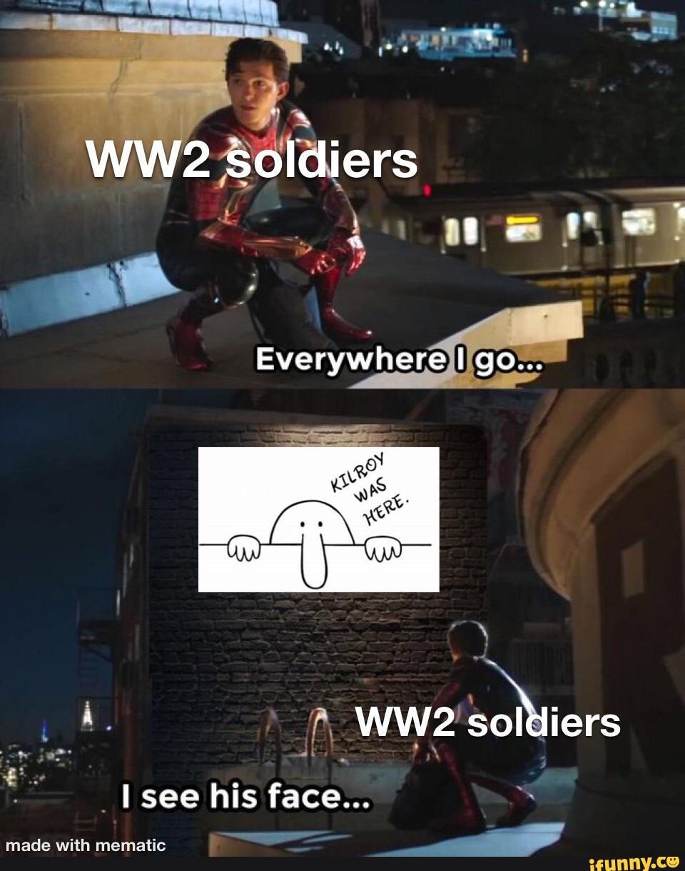 Soldiers WwWW2 soldiers I see his face... - iFunny