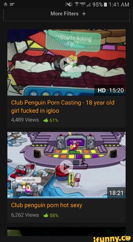 Club Penguin Porn - More Filters + Club Penguin Porn Casting 718 year o'd girl ...