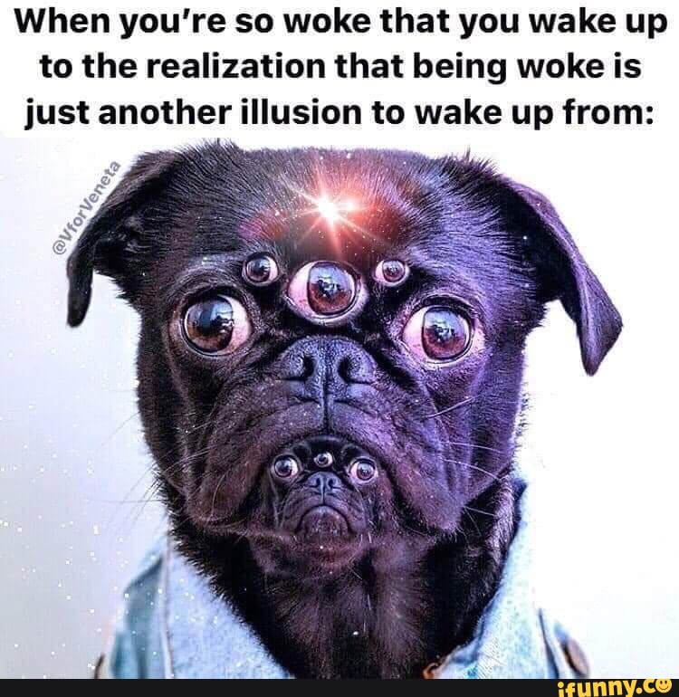 When You re So Woke That You Wake Up To The Realization That Being Woke 