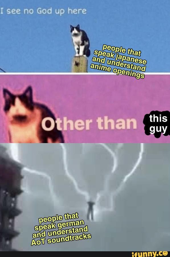 I See No God Up Here This Guy