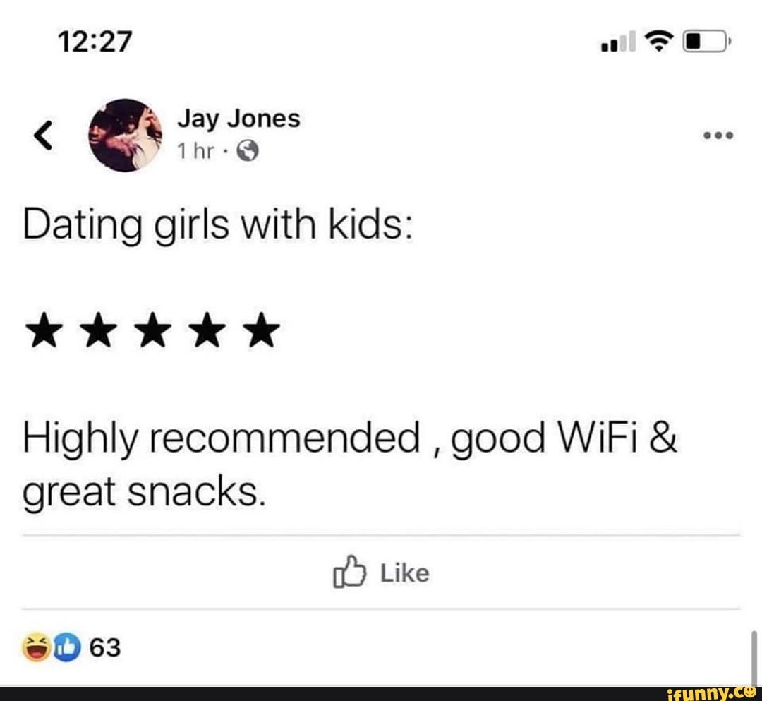 Jay
Dating girls with kids:
Highly recommended , good WiFi & great snacks.
Like
63