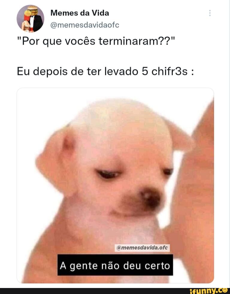 Memes da Vida (Qmemesdavidaofe Minha cabeça o dia todo: Que isso