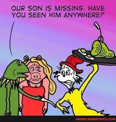 OUR SON IS MISSING. HAVE YOU SEEN HIM ANYWHERE?