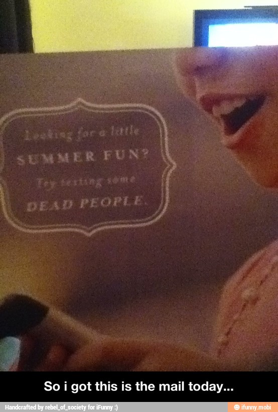 So i got this is the mail today... - So i got this is the mail today...