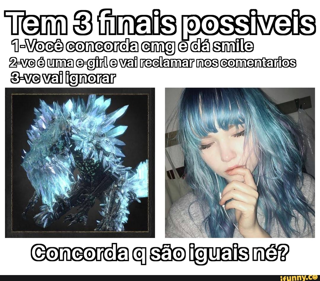 lemBifimaisjpossiveis
Você consoreh emg cá smilo
6 uma ilo val reclamer noscomentarios val
Concorck são Iquels nó?
