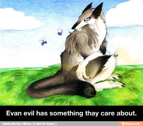 Evan evil has something thay care abou - Evan evil has something thay care about.