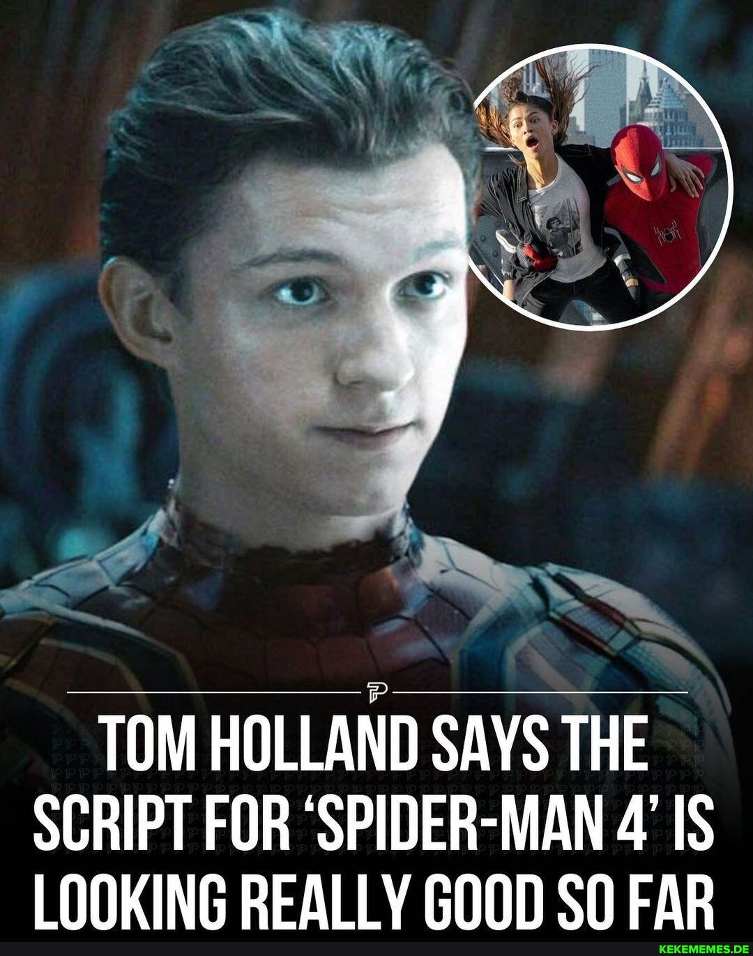 Tom Holland, Known For His Portrayal Of Peter Parker/Spider-Man In The ...