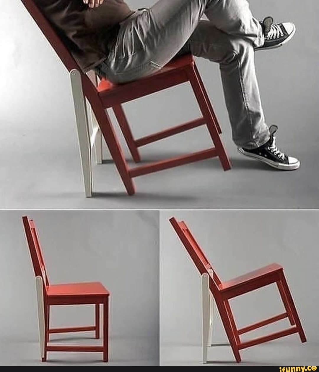 Six legged chair. )