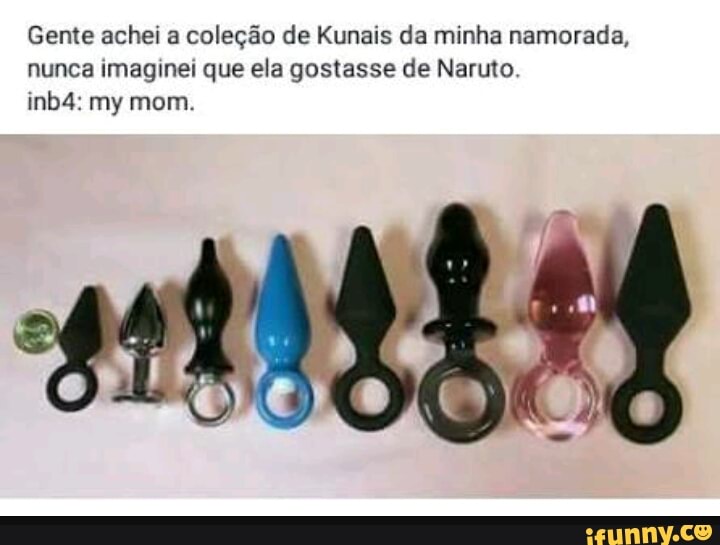 Gente achei a coleção de Kunais da minha namorada,
nunca imaginei que ela gostasse de Naruto.