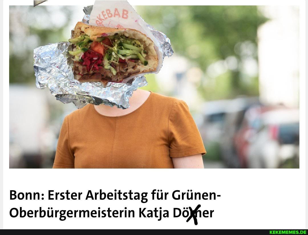 Bonns Erster Arbeitstag für Grünen-
Oberbürgermeisterin Katja