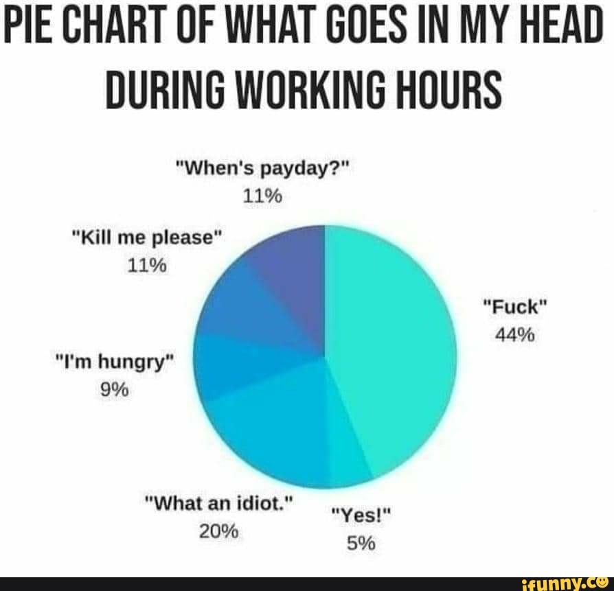 pie-chart-of-what-goes-in-my-head-during-working-hours-please-what-an