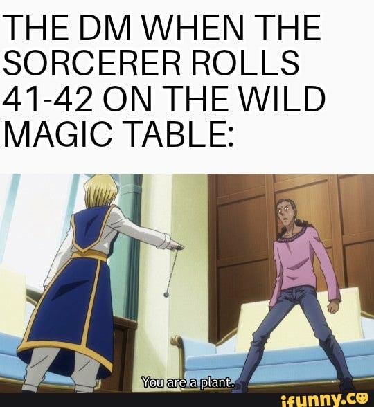 wild magic sorcerer table