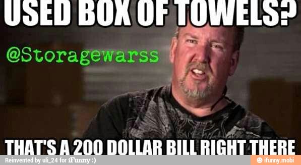 @Storagewarss
TA 5
THAT'S 1200
DOLLAR BILL
RIGHT THERE