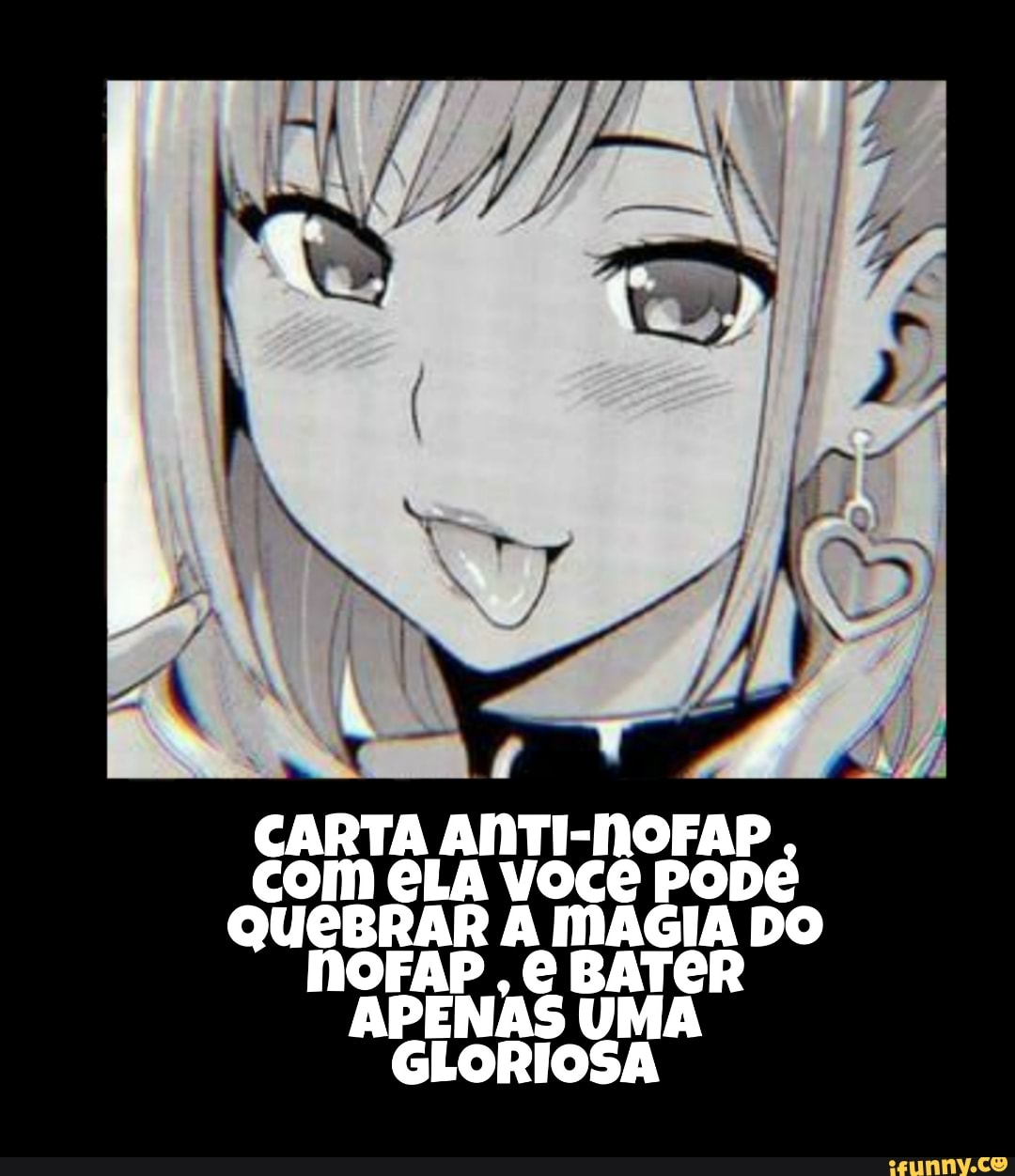 CARTA ANTINOFAP com você PoDé QUEBRAR A MÁGIA DO NoFAP, BATER APENAS UMA GLORIOSA ) CARTA ANTINOFAP com você PoDé QUEBRAR A MÁGIA DO NoFAP, BATER APENAS UMA GLORIOSA )