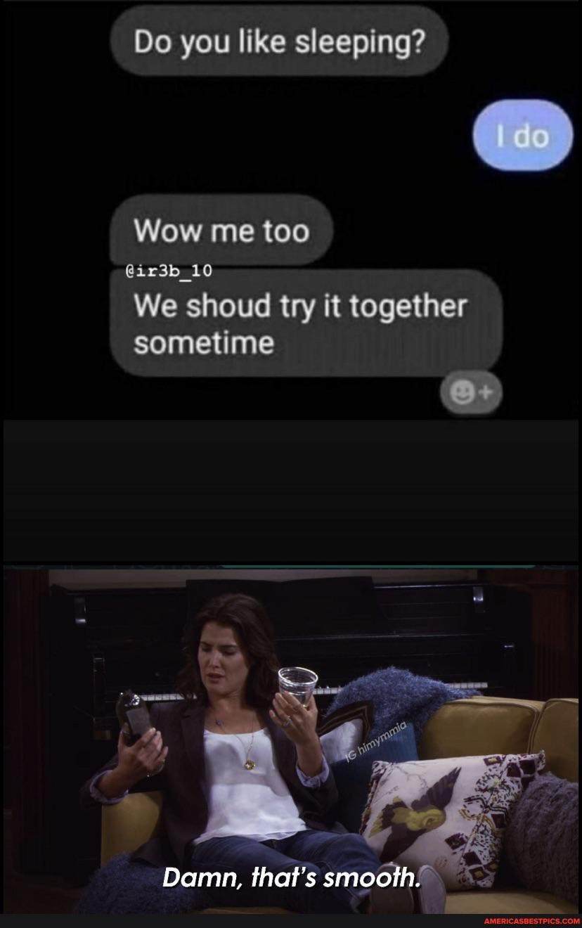 Do you like sleeping?
Wow me too
@ir3b_10
We shoud try it together sometime
Damn, that's smooth.
