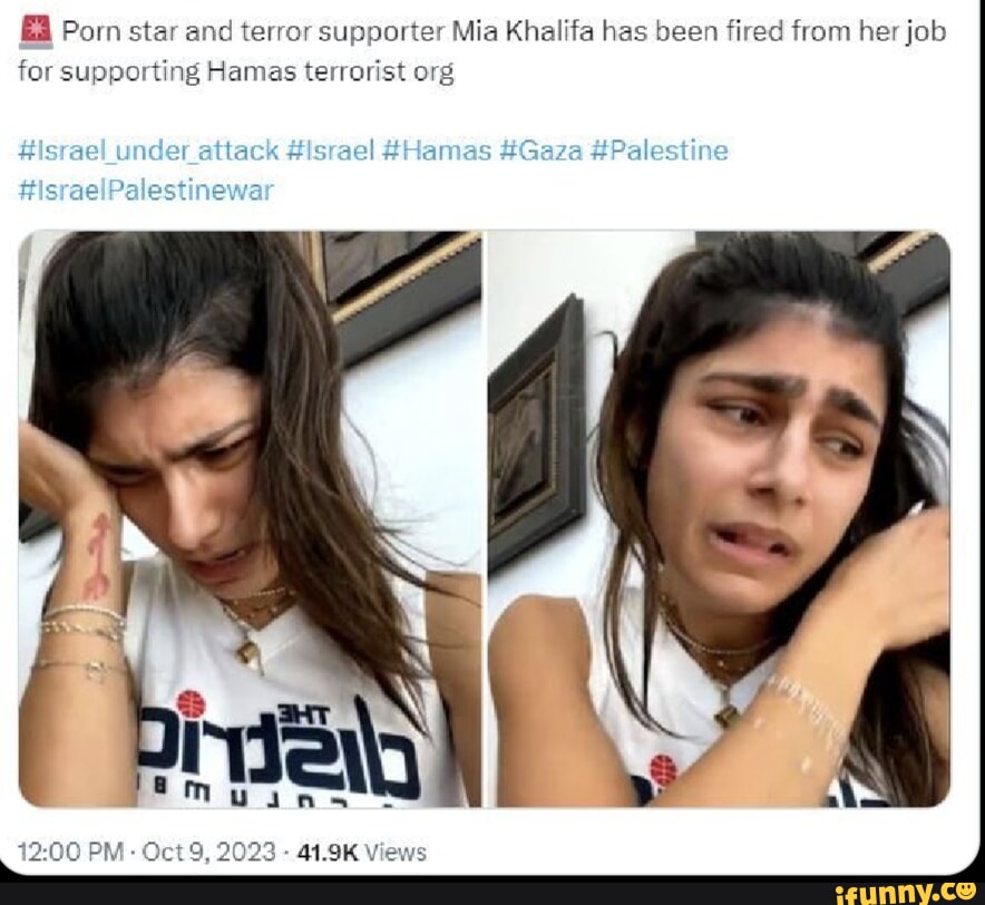 Porn Star And Terror Supporter Mia Khalifa Has Been Fired From Her Job ...