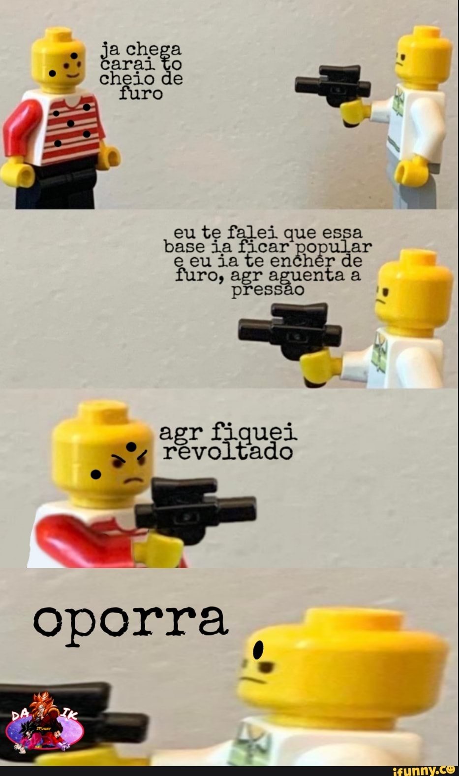eu te falei que essa
e eu ia te enchér de
pressão