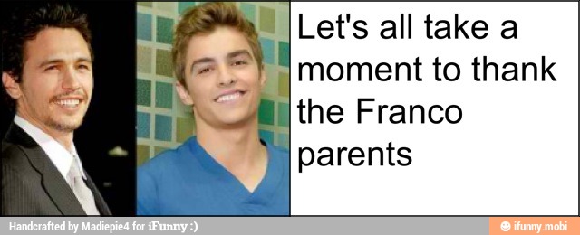 ILet's all take a
moment to thank
E
the Franco