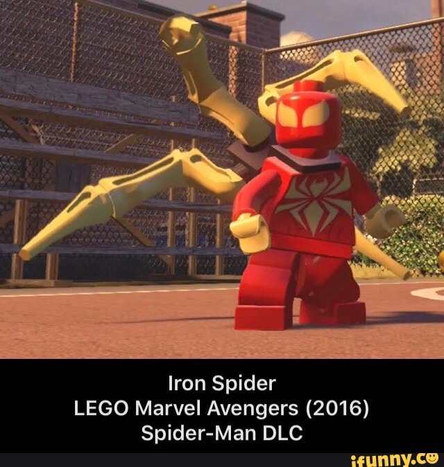 Lron Spider LEGO Marvel Avengers (2016) Spider-Man DLC - iFunny Brazil