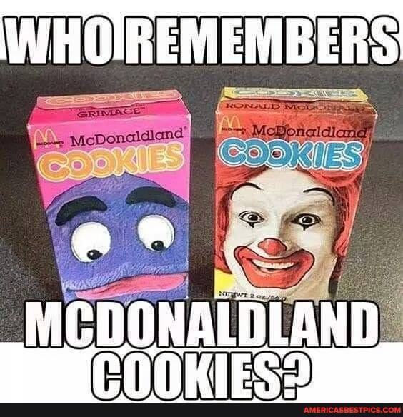 WHOIREMEMBERS
AN
MCDONALD