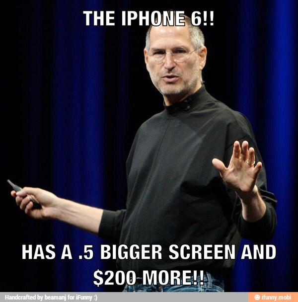THE IPHONE6!!
HAS A .5 BIGGER SCREEN AND