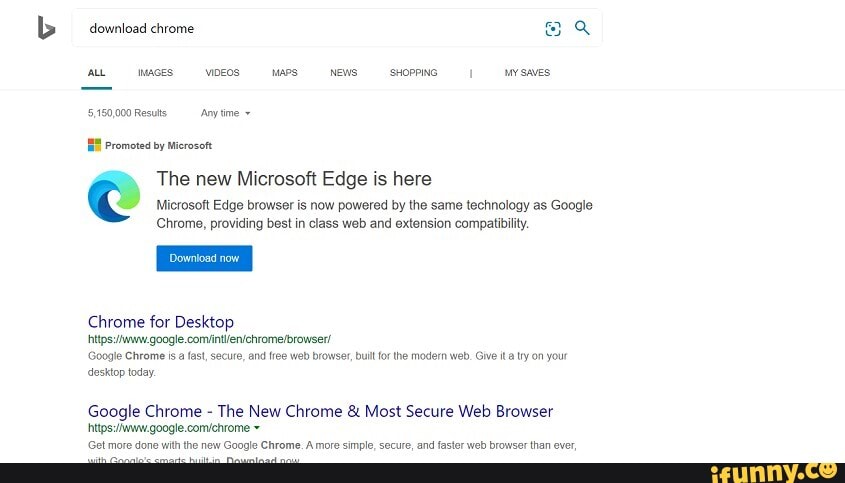 Lb E Promoted by Microsoft Microsoft Edge browser is now powered by the ...