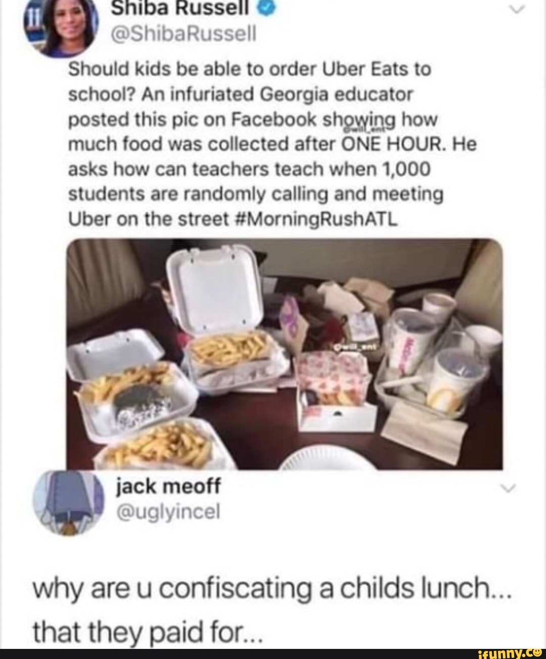 Should kids be able to order Uber Eats to school? An ...