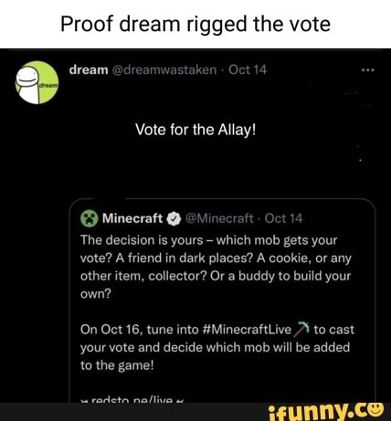 Minecraft' community votes for the cookie-fetching Allay to be added