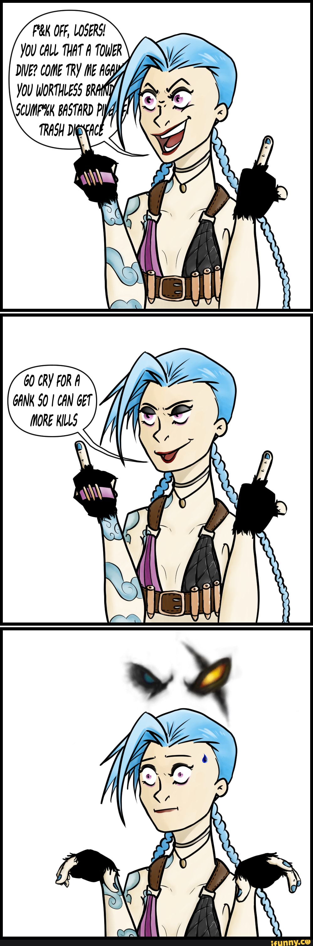 PK OFF, LOSERS!