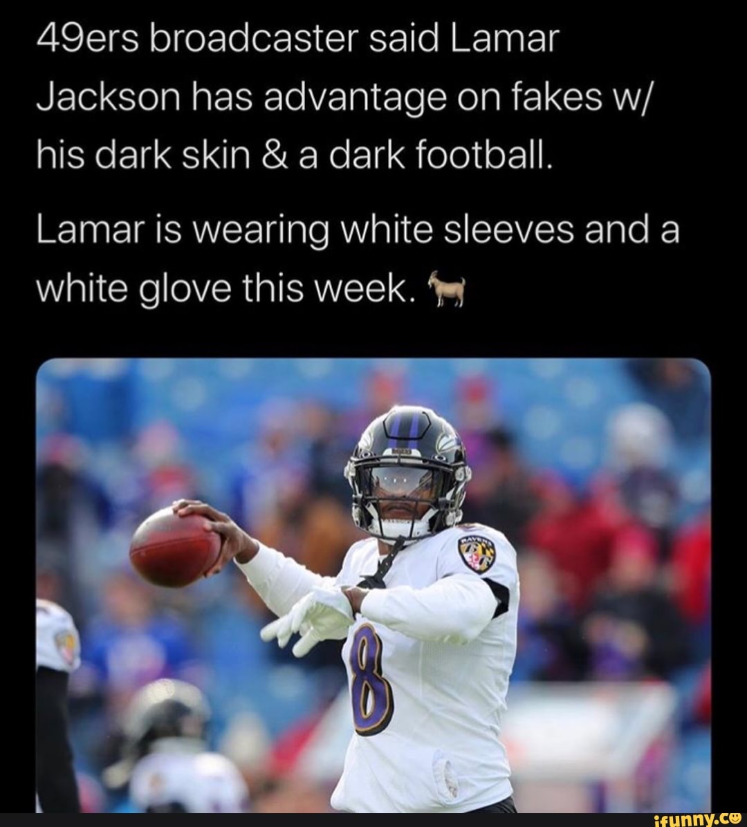 Lamar Jackson wears white sleeves and glove, is it a dig at 'dark skin'  controversy?