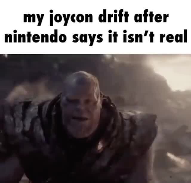 My Joycon Drift After Nintendo Says It Isn T Real