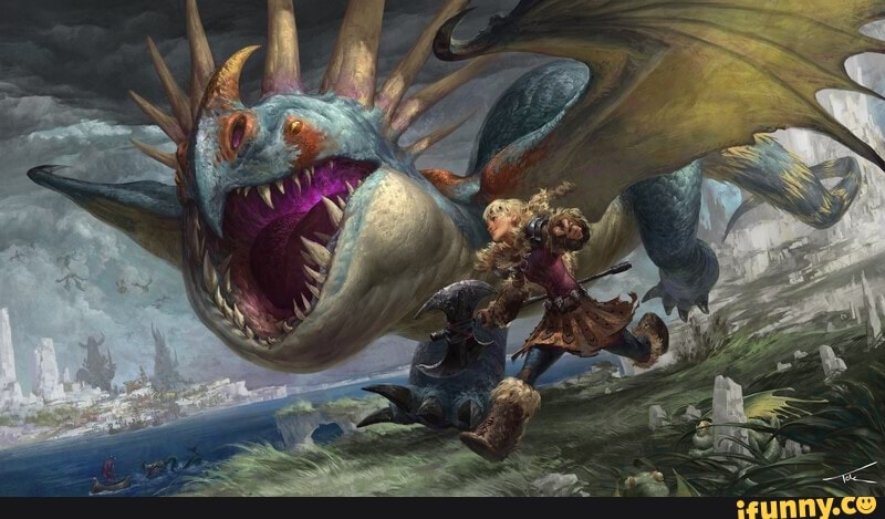 astrid, howtotrainyourdragon, fanart, dragon