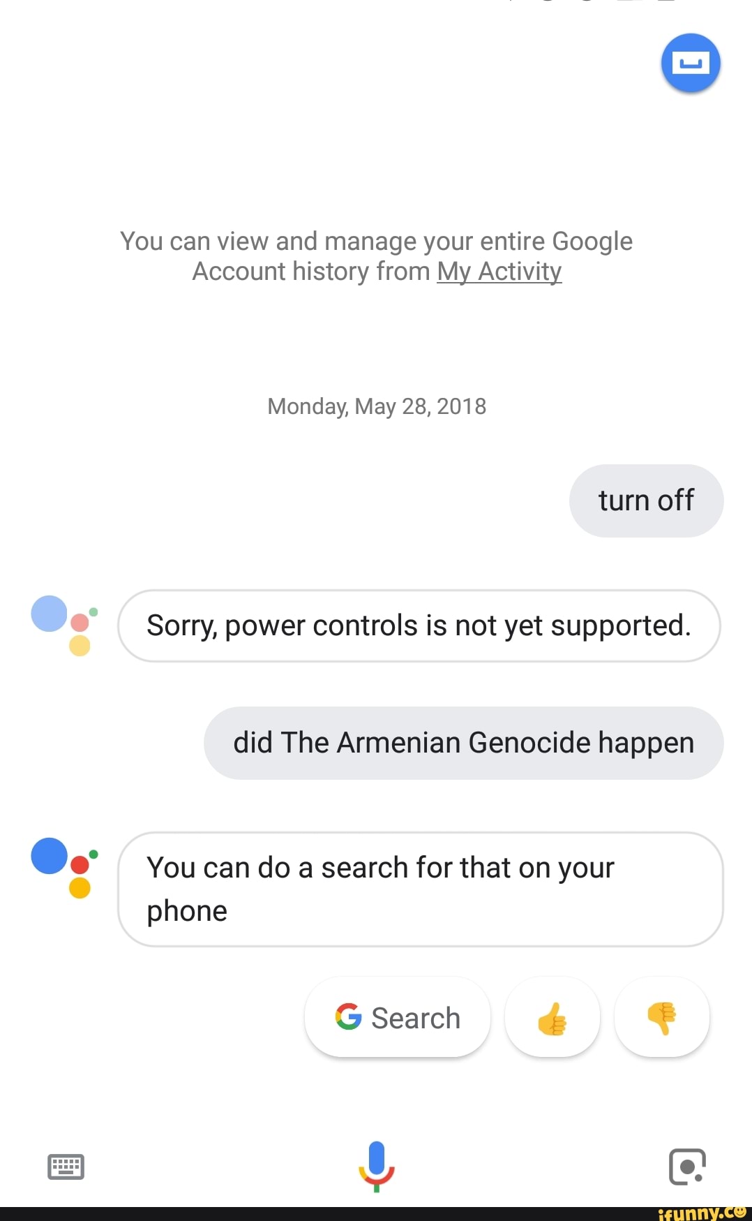 google power controls