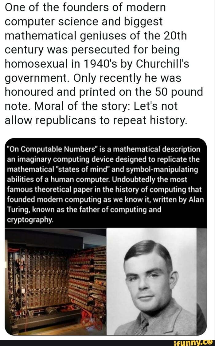 One of the founders of modern computer science and biggest mathematical ...