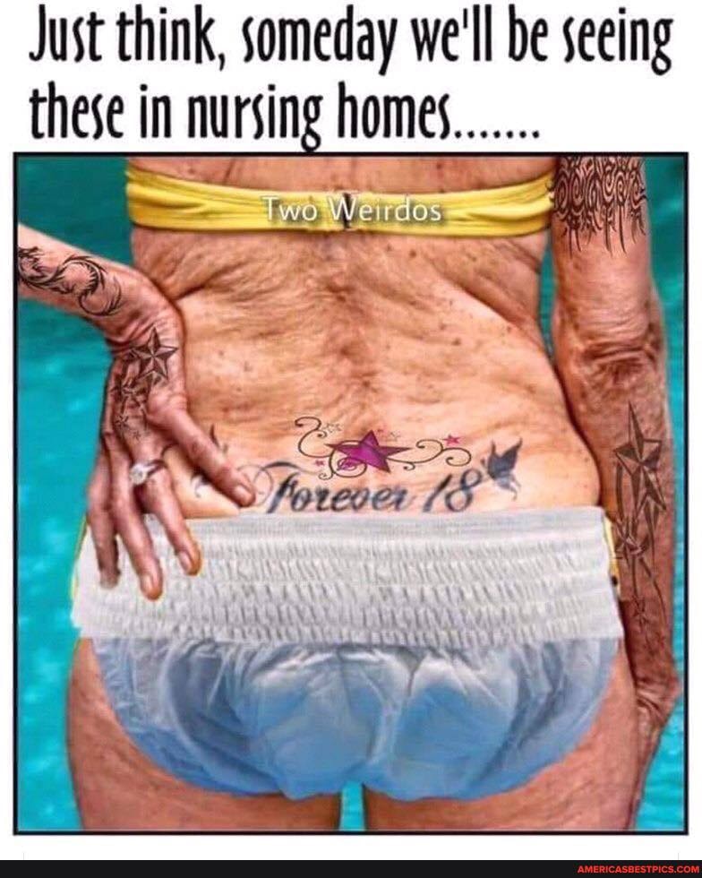 Just think, someday we'll be seeing these in nursing homes
Weirdos