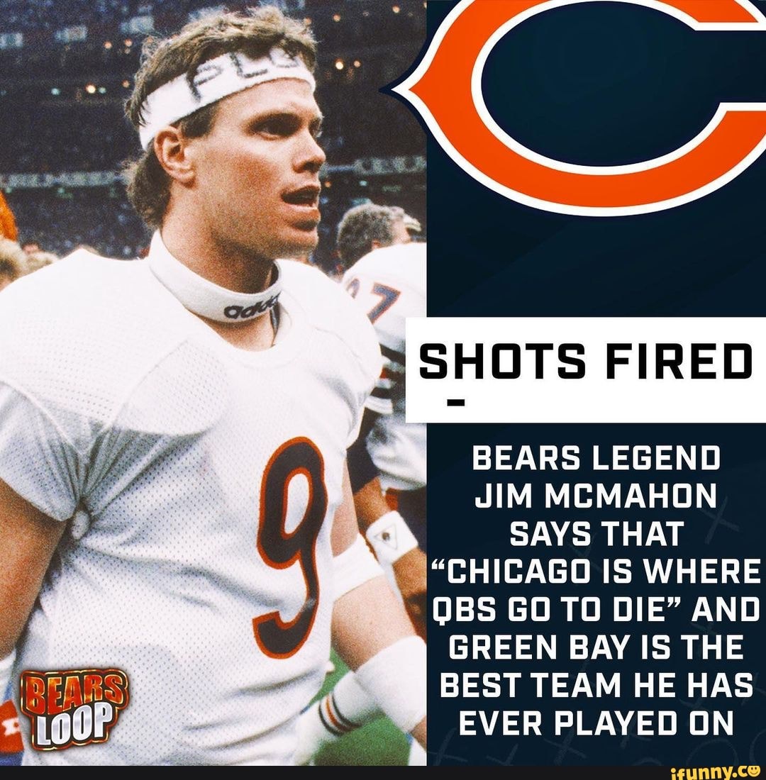 Former Bears QB Jim McMahon: 'Chicago is where quarterbacks go to die'