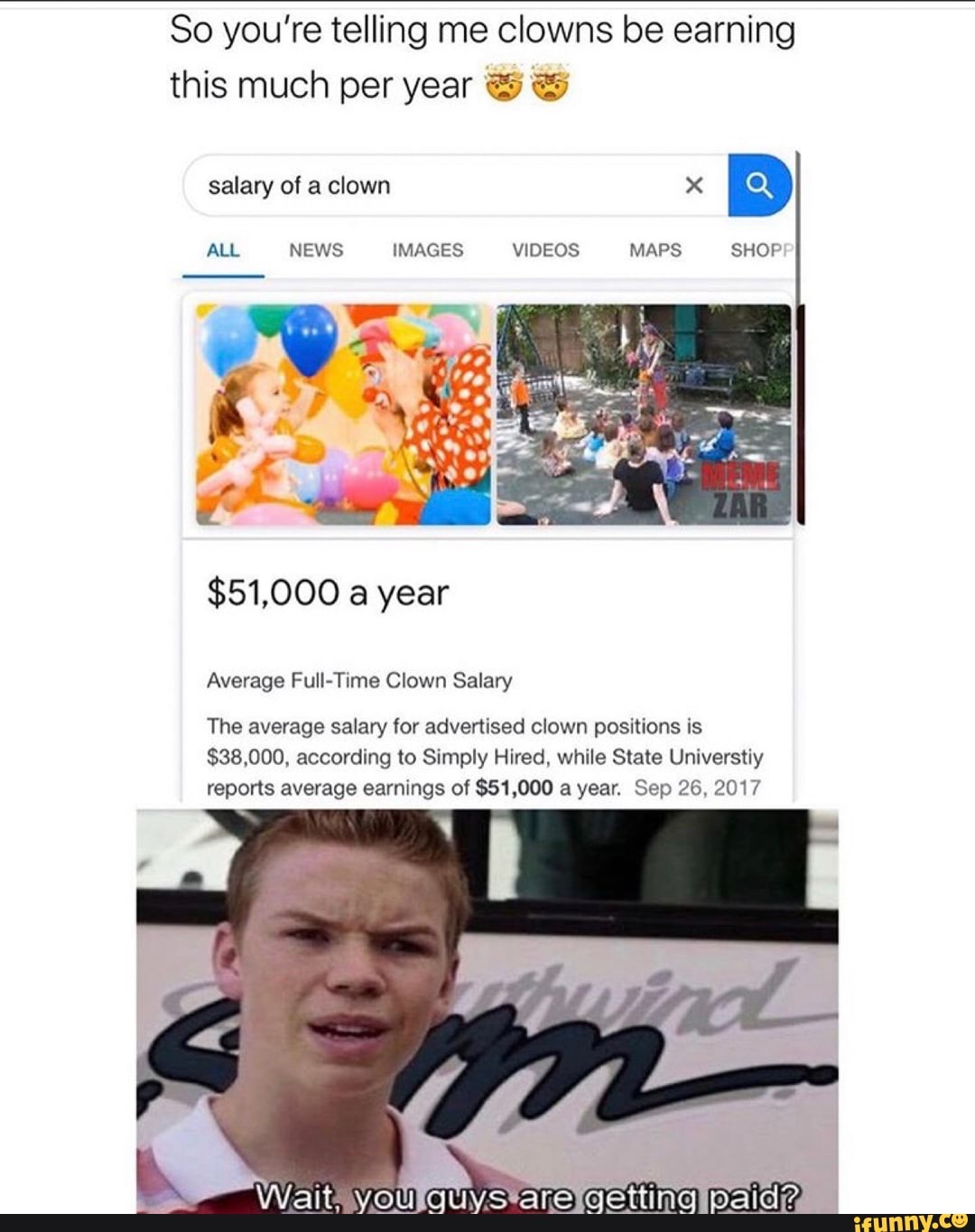 So you're telling clowns be earning this much per year &amp; VIDEOS ALL
