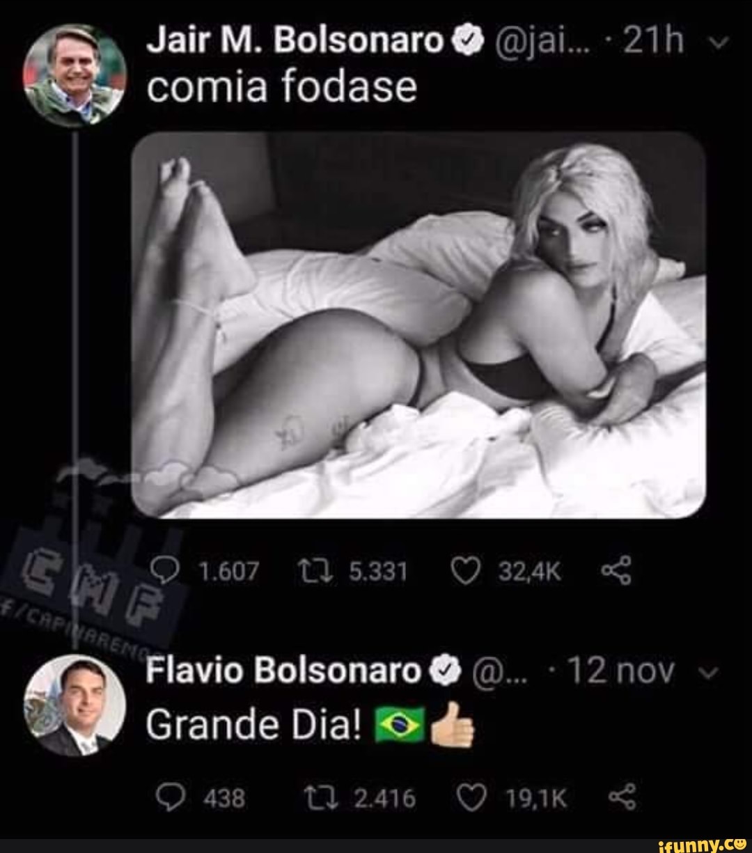 comia fodase
12 nov
Grande Dia! ds