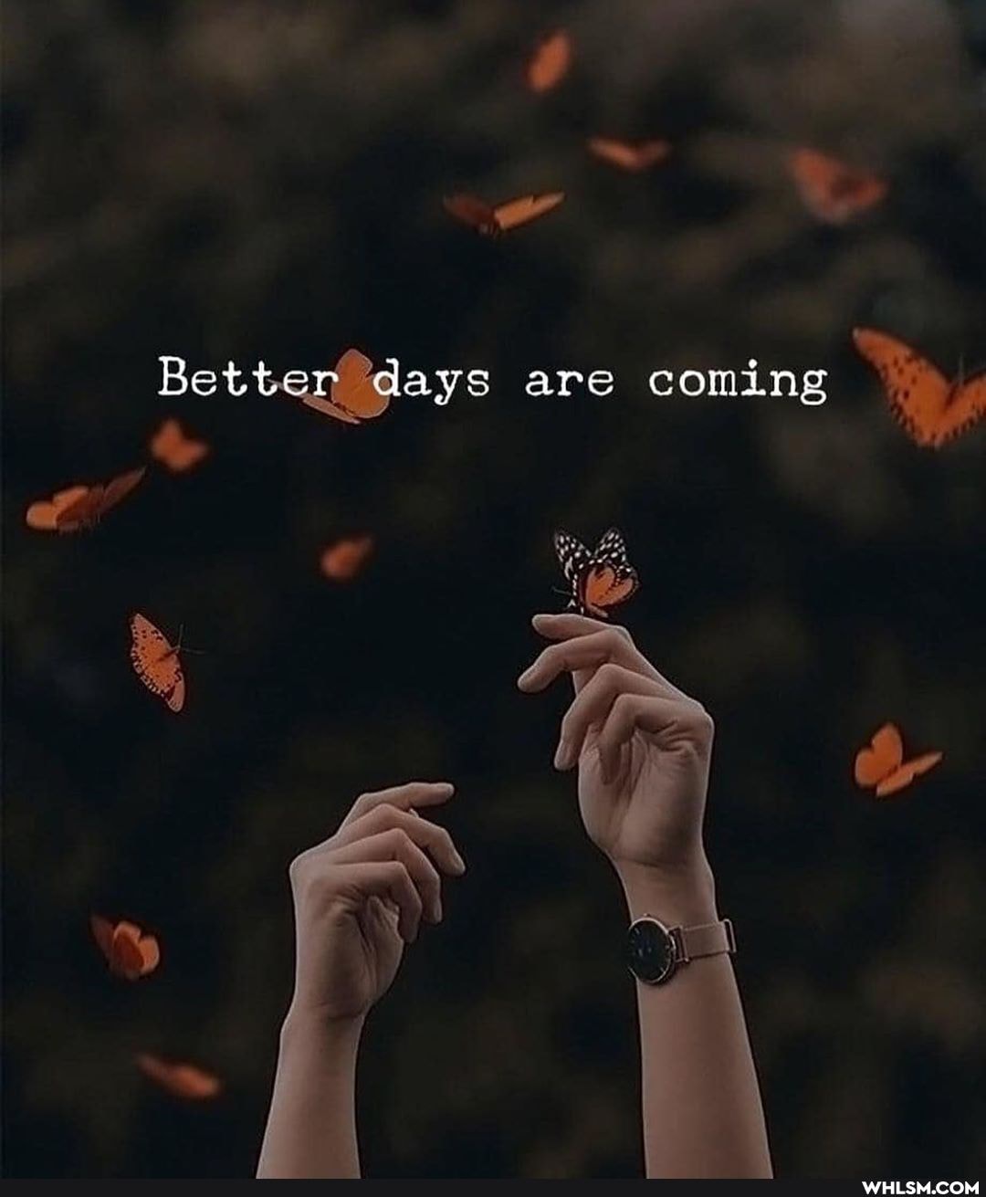 Better days are coming