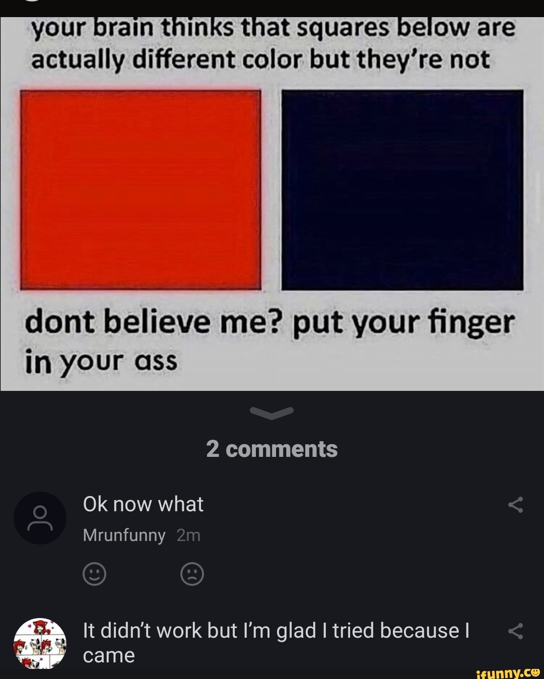 2 colors finger ass